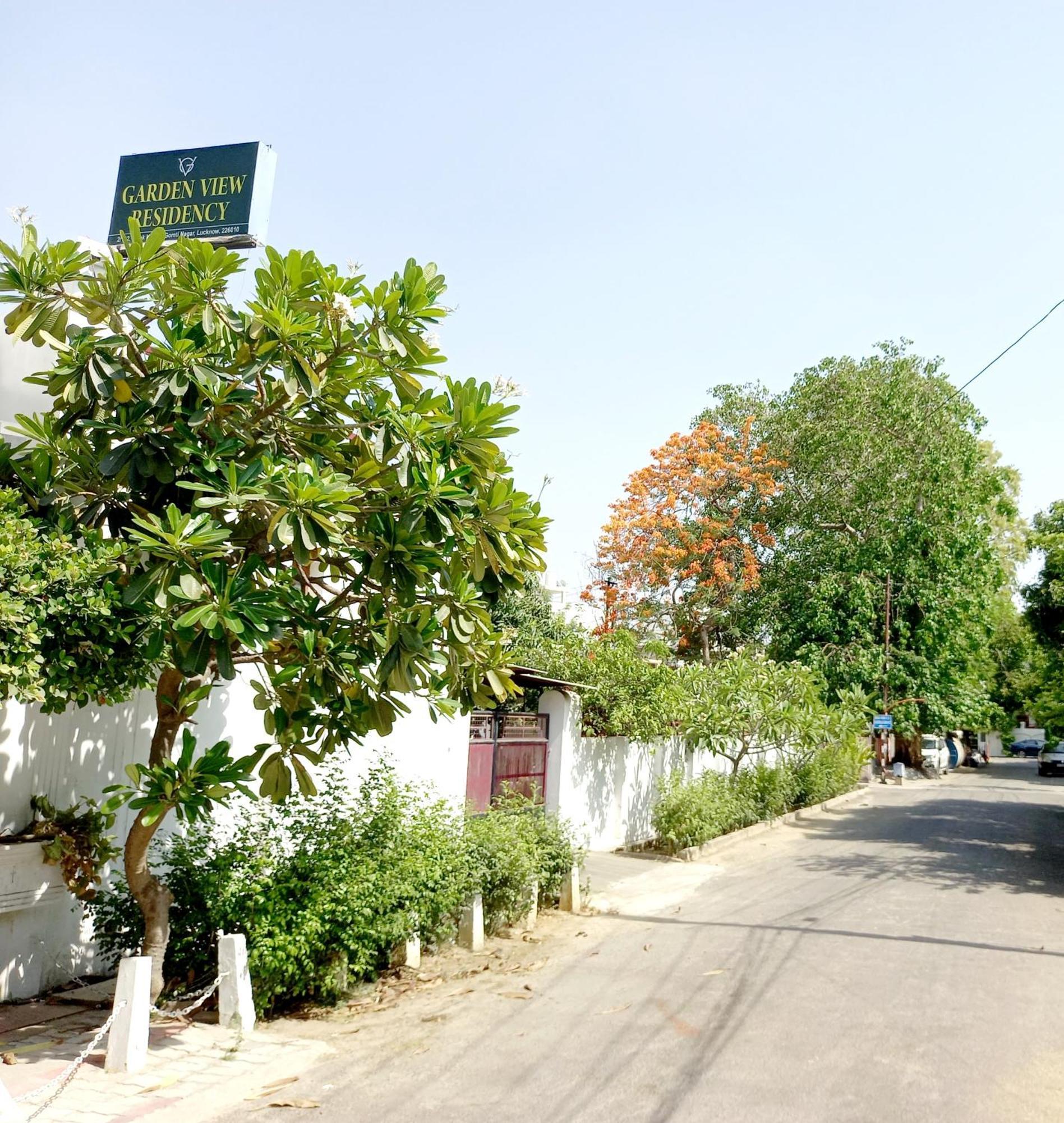 Garden View Residency Bed and Breakfast Lucknow Buitenkant foto